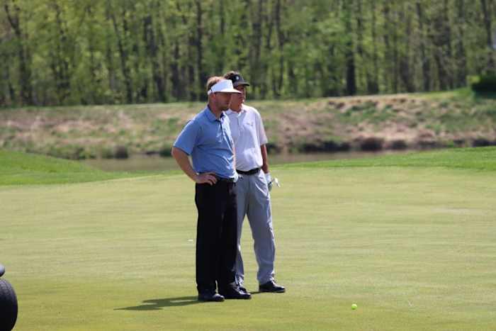 Jacob Mast (left) has been instructing his father, Dick Mast (right), over the last few years. 